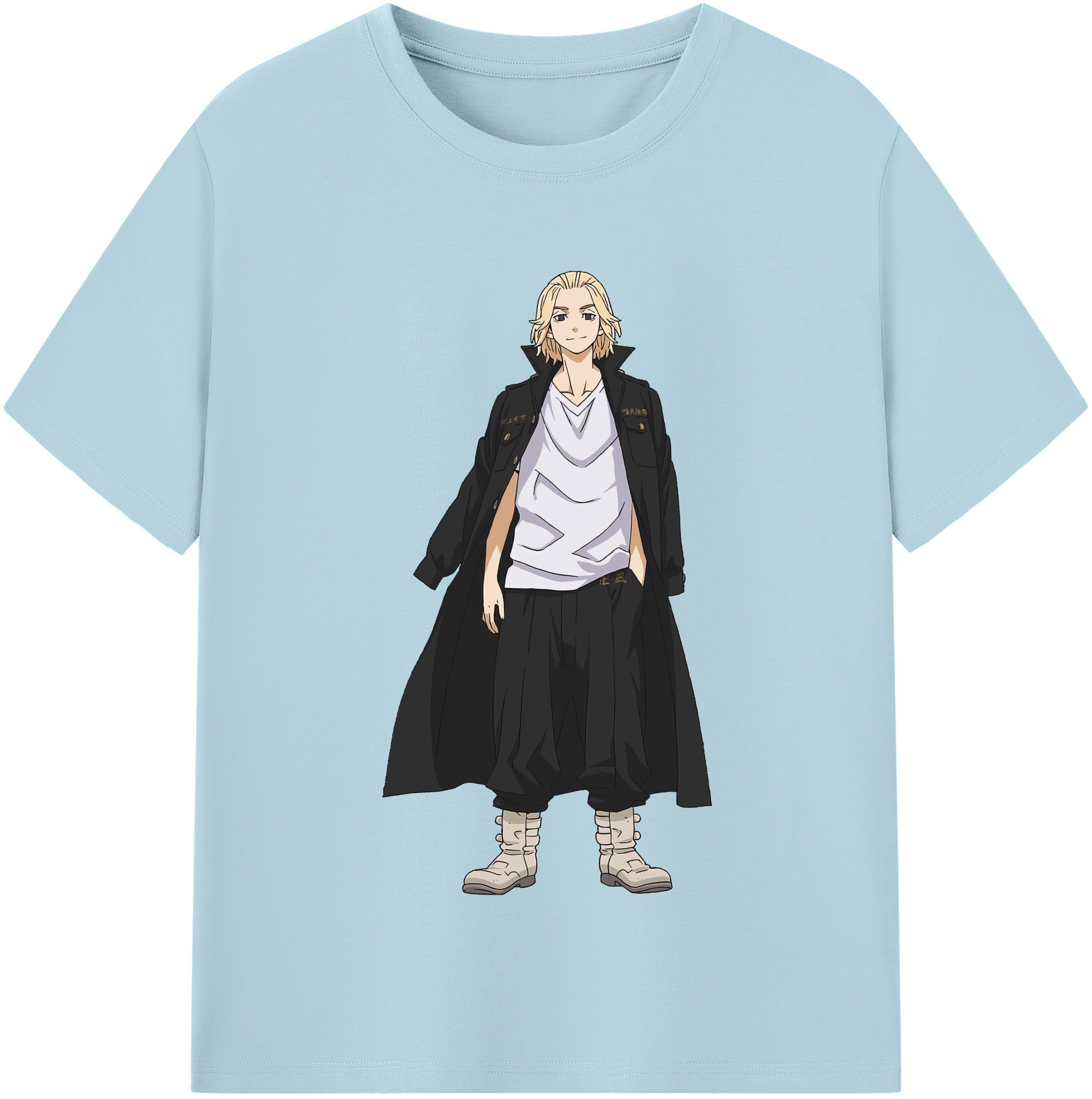 （画像用） 東京リベンジャーズ Tokyo Revengers 綿100％半袖Tシャツ（フロントプリント）